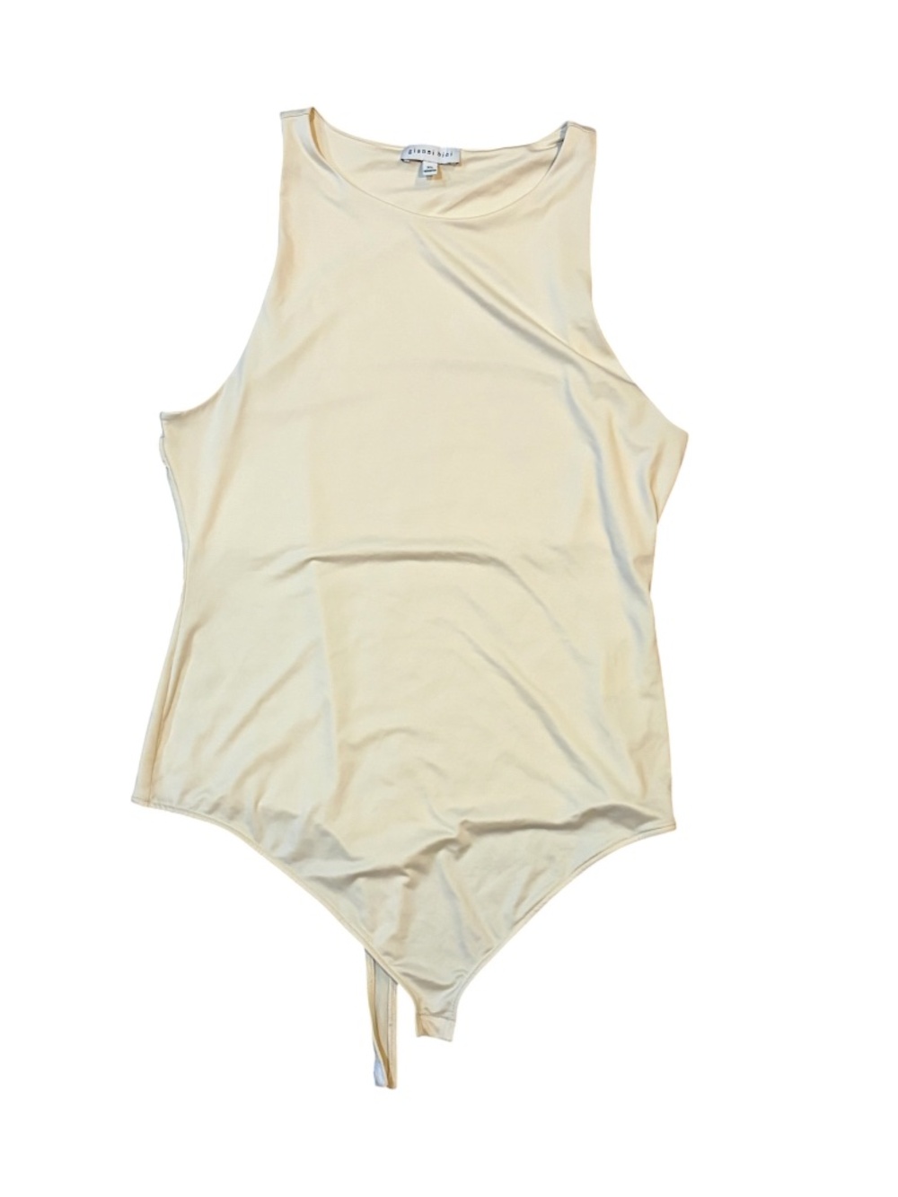 Gianni Bini Layla Sleeveless Racer Knit Bodysuit